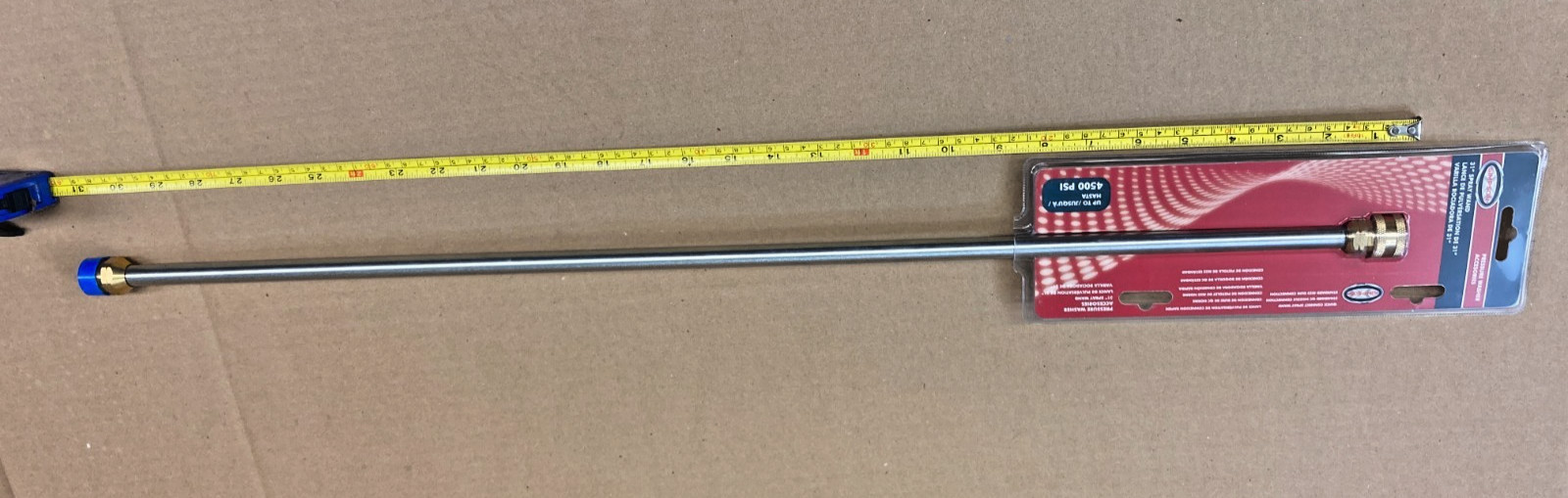 SIMPSON Universal 31 in. Pressure Washer Extension Spray Wand 4500 PSI