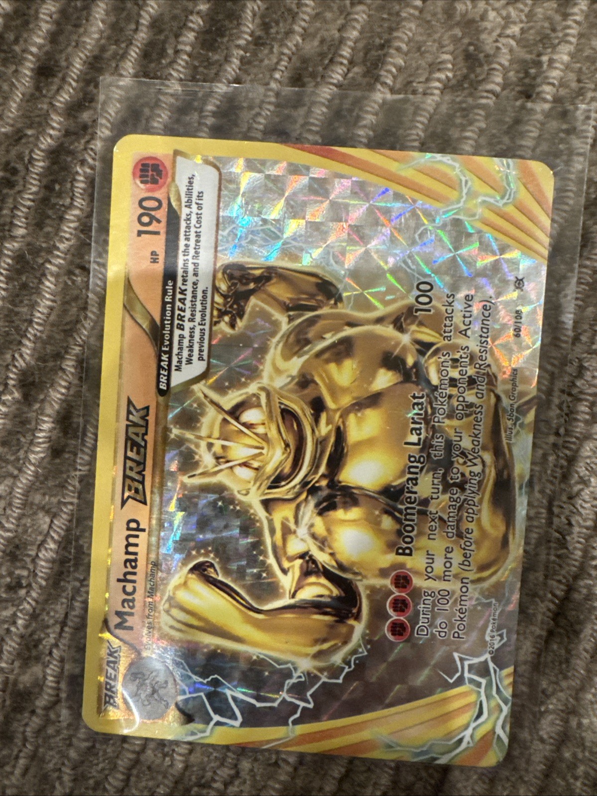 Pokémon TCG Machamp BREAK XY Evolutions 60/108 near mint