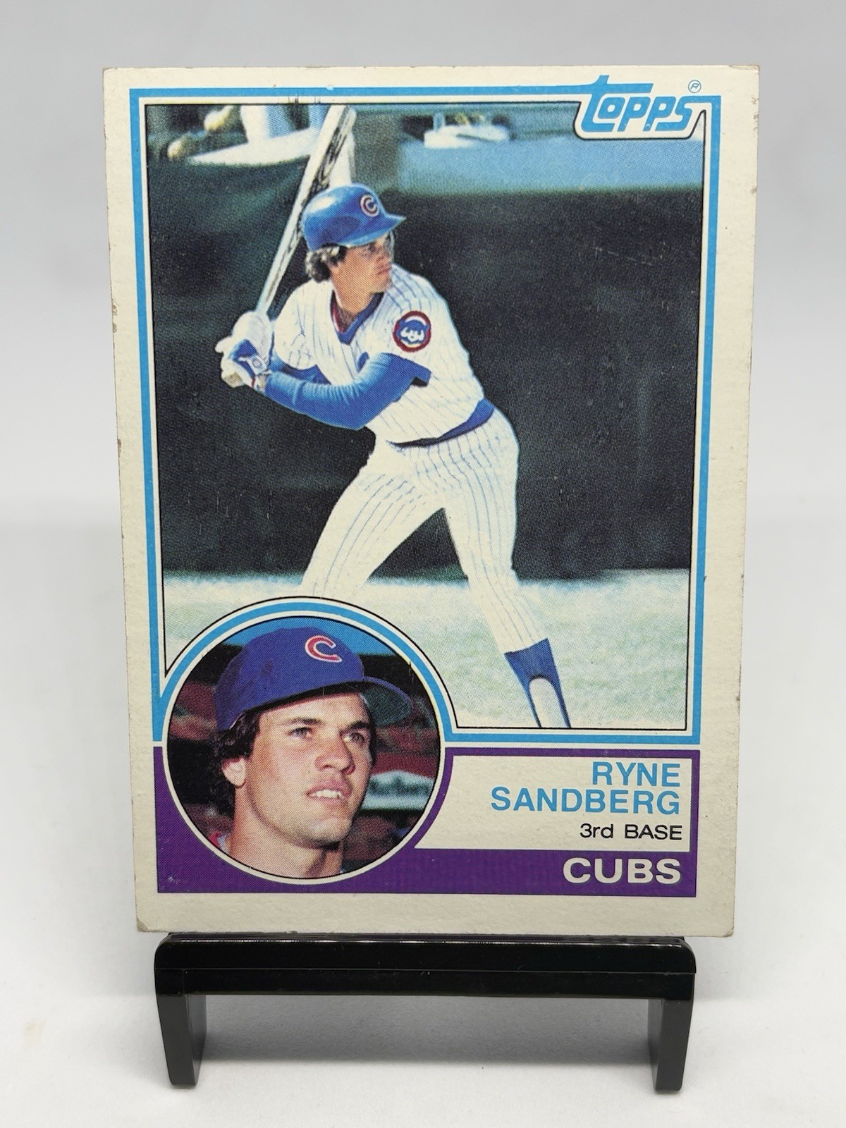 1983 Topps Ryne Sandberg #83 Cubs HOF - VG