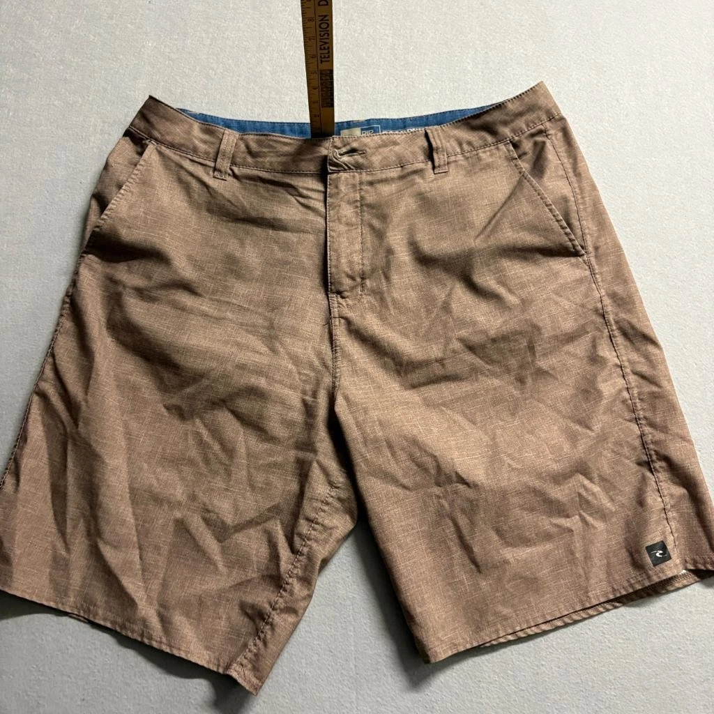 Rip Curl Boardwalk Hybrid Shorts Mens 34 Brown Chino Walkshorts Boardshorts