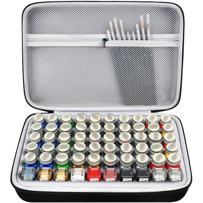 Model Paint Storage Case for Testors Paint Set, Paints Organizer Carrying Bag...