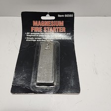 Magnesium Fire Starter Camping Backpacking Survival Flint Steel Camp Emergency