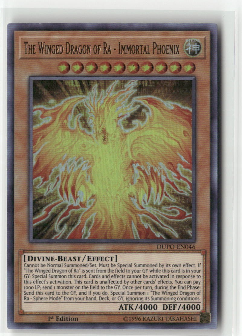 Duel Power #DUPO-EN046 The Winged Dragon of Ra
