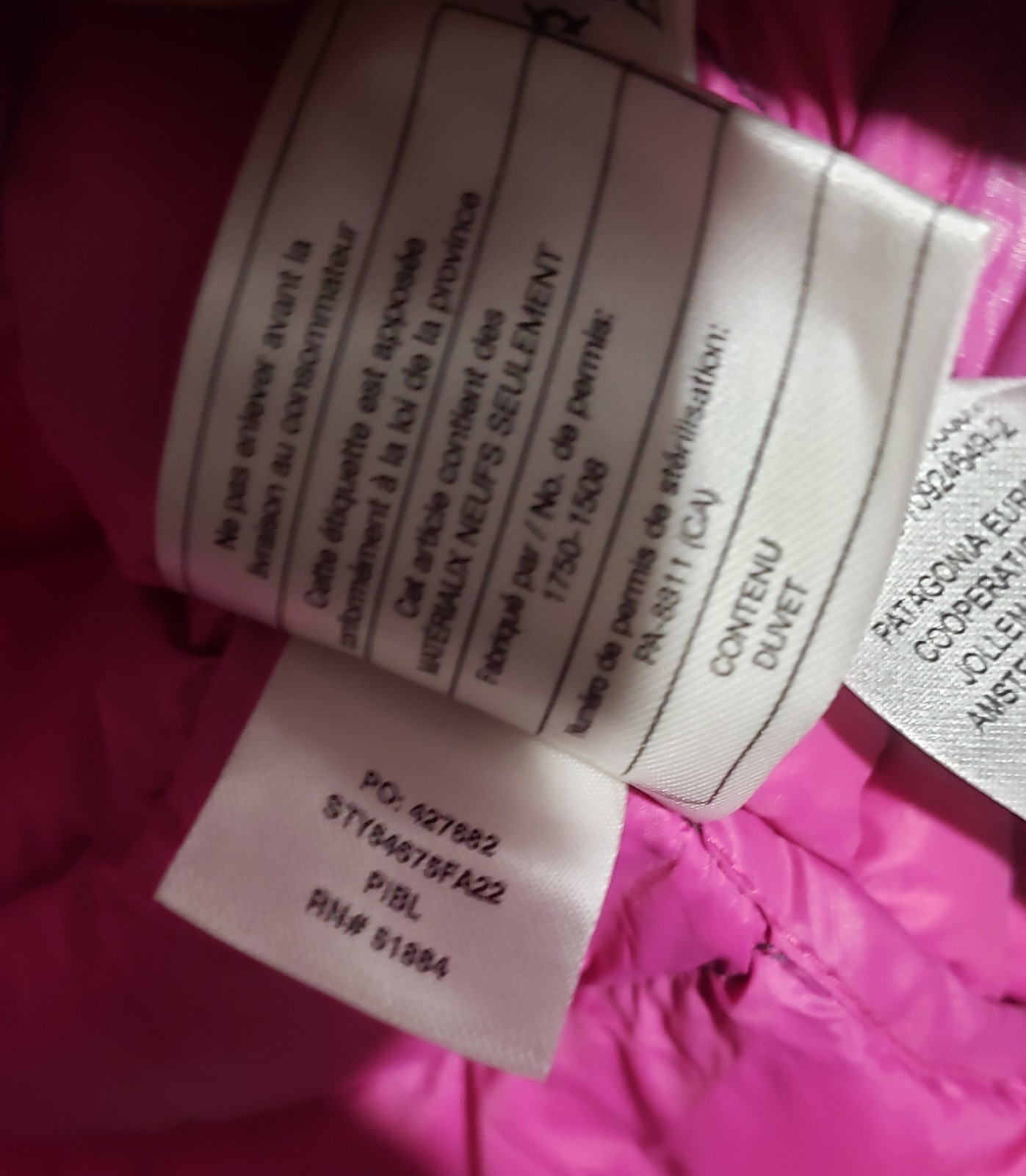 Patagonia NetPlus Shells Down / Light weight  Blu… - image 15