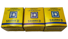 SQUARE D 9001TR1 PUSH BUTTON OPERATOR 30MM BLACK LOT OF 3