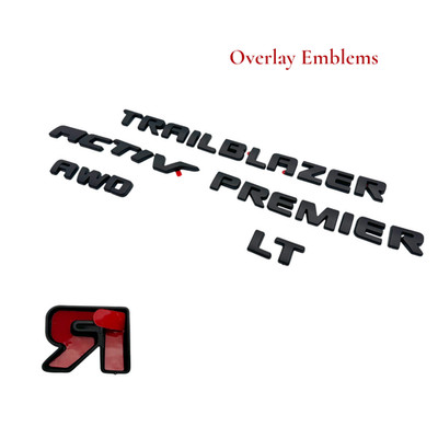 Overlay Emblems 2021-2025 Trailblazer Rear ''Trailblazer'' in Black 42764658
