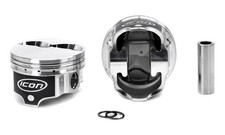 Icon Pistons Sbf Ft Forged Piston Set 4.030 Bore -4.8cc Ic719.030 Icon Pistons Sbf Ft Forged Piston Set 4.030 Bore -4.8cc Ic719.030