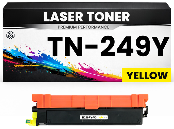 2 X Toner TN-249Y Gelb Hochwertige Brother Alternative TN249Y Premium FüR Brothe-image