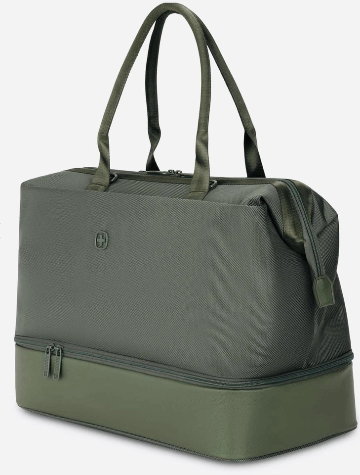 NWT Swissgear Weekender Travel Tote Bag, GREEN 10.5”Wx18.5”LX15”H BIG ! - Image 2 of 4