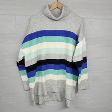 Talbots Striped Turtleneck Sweater Womens Size Plus 3X NWT