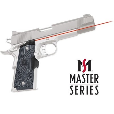 CRIMSON TRACE MASTER SERIES GRIPS LASER COLT 1911 RUGER WILSON LES TISA S&W
