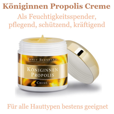 Königinnen Propolis Creme 100ml   Vitamin E   Gelee Royal  Hautpflege