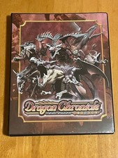 Dragon Chronicle Trading Card Binder Complete