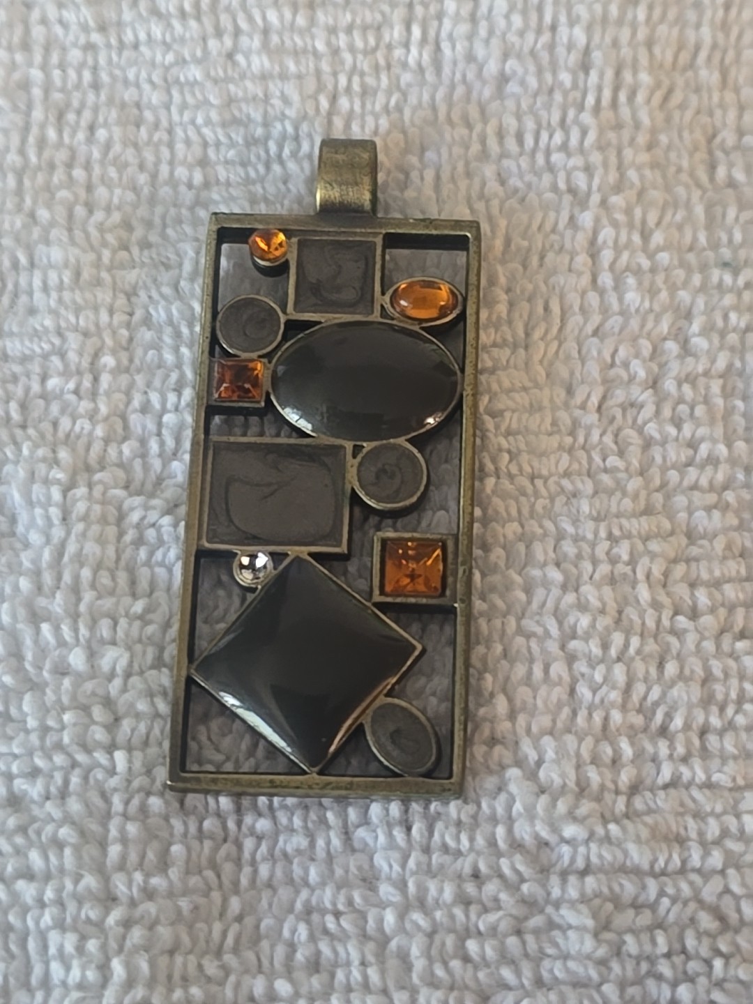 Rectangular Pendant 1"x2" - image 1