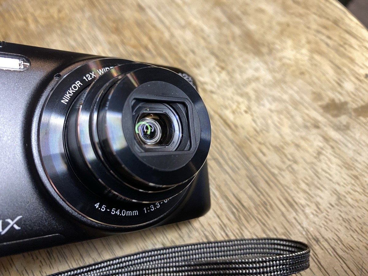 Nikon Coolpix S6800 Black Digital Camera 16.0MP 12X Zoom Tested