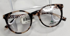 LACOSTE Women WC RND MD Marchon L 2806/5020 Rose Tortoise Eyewear Frame New