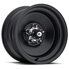 U.s. Wheel 68 Series Rat Rod Matte Black Wheel 68-5855