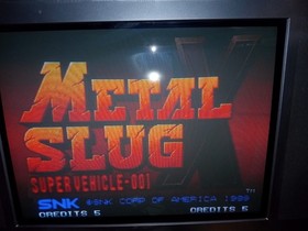 NEO GEO Metal Slug X US English AES &bull; Neo Geo SNK Console/System US SELLER