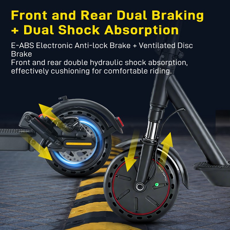 25MPH Speed Scooter, Dual Suspension Ready - Top Pick for Adult Xmas & Birthday!