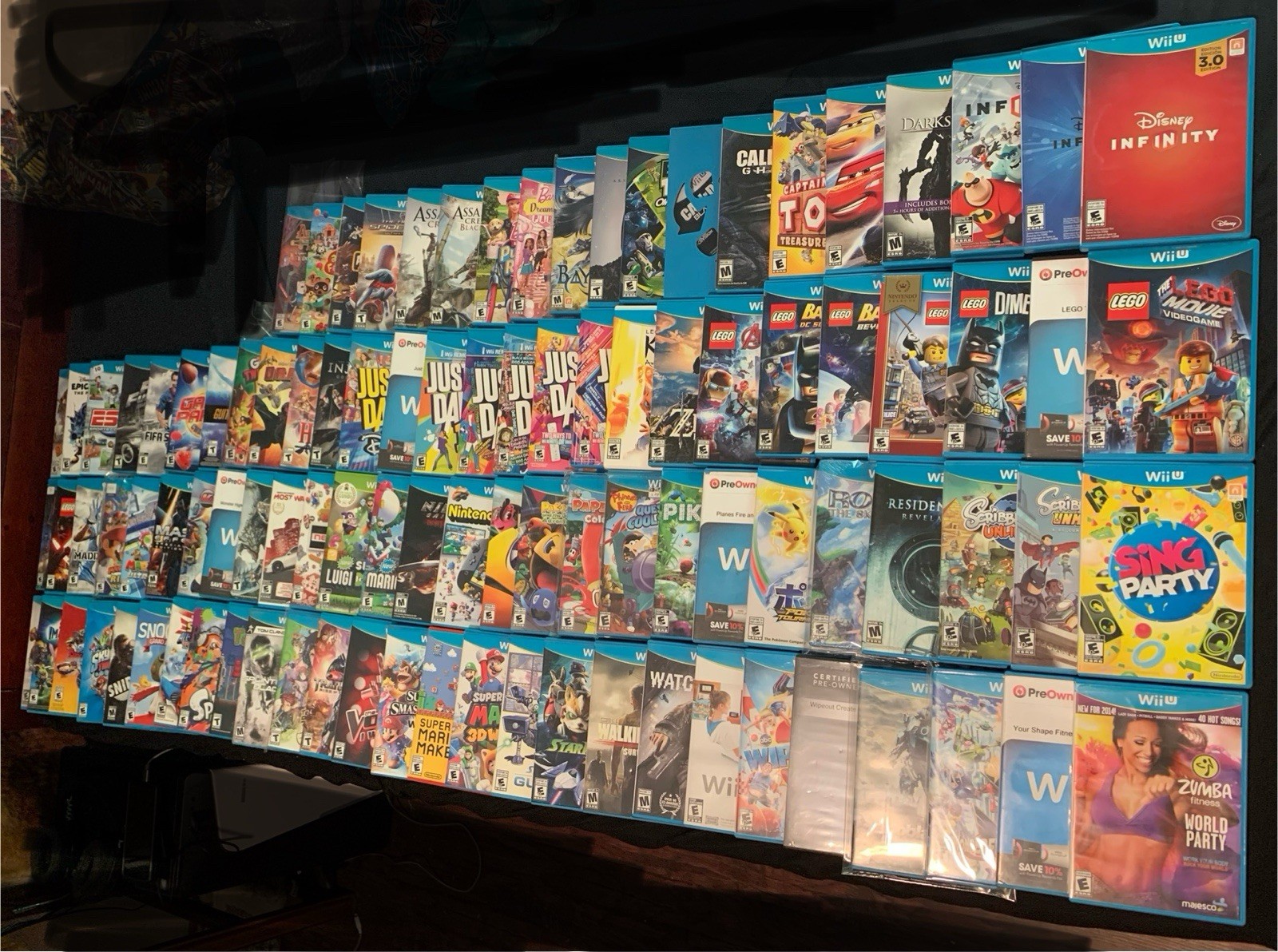 Nintendo Wii U Game Lot (128). Rare, New Sealed. Devils Third, Legend Of Zelda