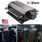 Car Aluminum Radiator Coolant Overflow Bottle Recovery Water Tank Reservoir 2L