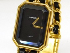 Wrist Watch CHANEL Premiere H0001 Women's Analog Black Quartz Swiss USED l