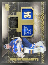 2015-16 Upper Deck Black Lustrous INK #LI-JA Jake Allen Autograph Auto /199