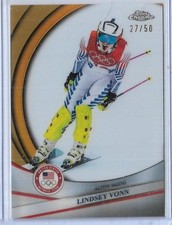 2026 TOPPS OLYMPIC CHROME ~ LINDSEY VONN 