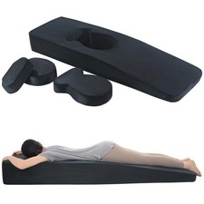 Pregnancy Pillow for Stomach Sleepers with Hole, 70in Full Body Pregnancy Mas...