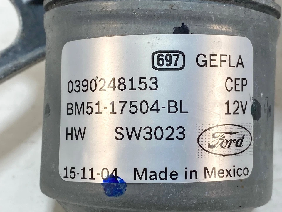 12-18 FORD FOCUS DIANTEIRO DIREITO RH PASSE LATERAL WINSHIELD LIMPADOR DE JANELA MOTOR FABRICANTE DE EQUIPAMENTO ORIGINAL - Imagem 4 de 4