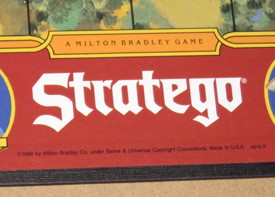Stratego Strategy Board Game - Vintage 1986 Milton Bradley - Complete & Nice - Image 4 of 4