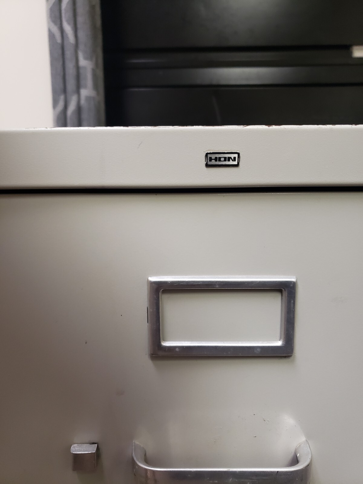 HON 2 drawer legal size file 210 series light gray fully