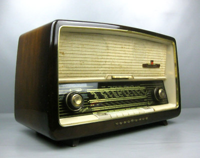 altes Röhrenradio NORDMENDE TURANDOT Radio wohl 50er 60er Jahre Bastlerware