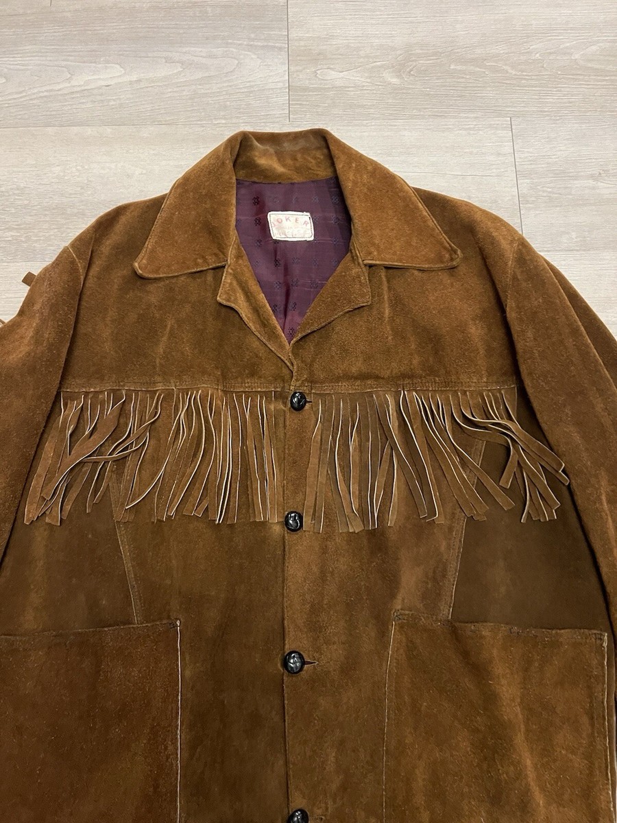 70s JOKER vintage Leather Suede Jacket