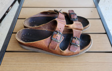 Mephisto Harmony Sandal 2 Strap Slide Sandal Women's Size 38 Brown