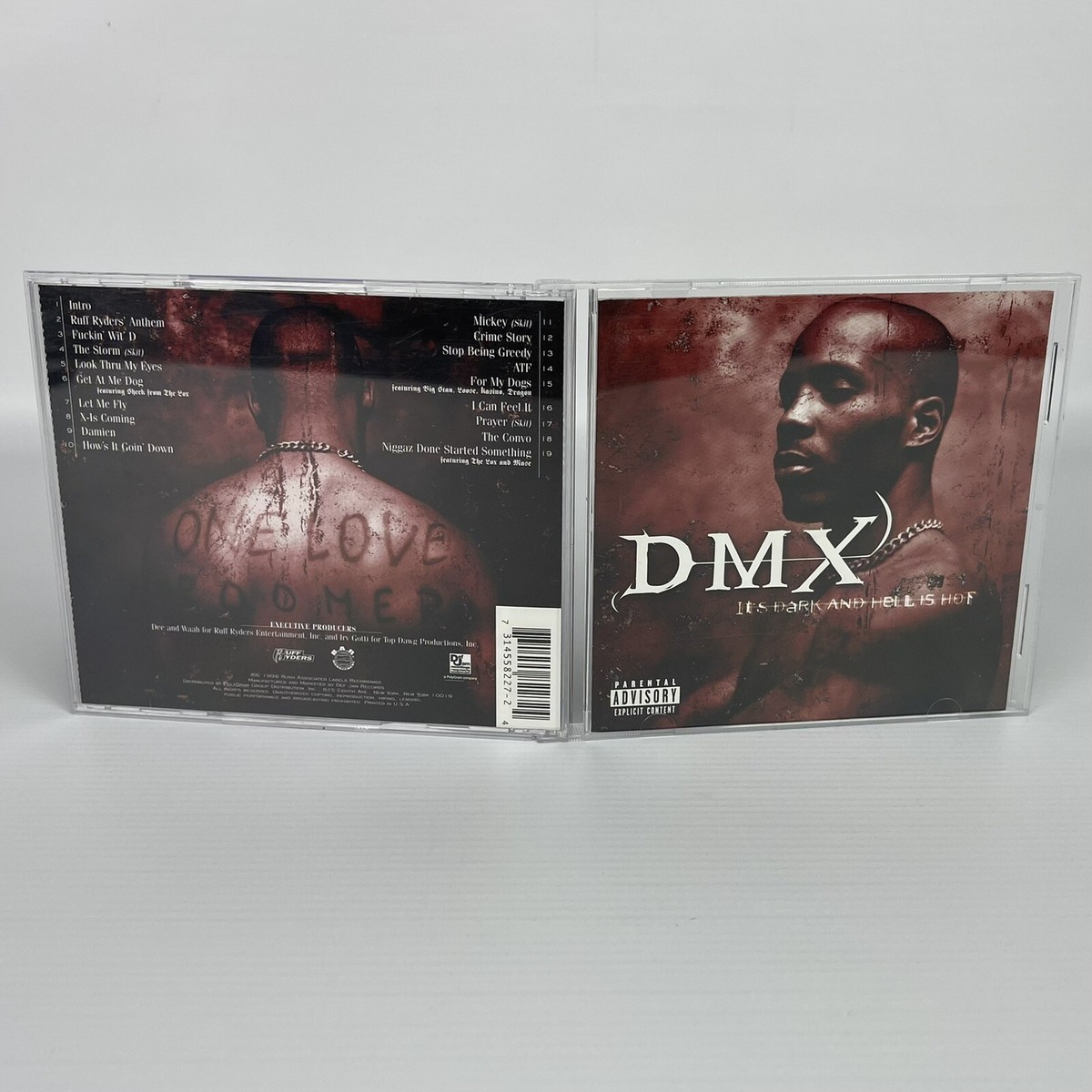 DMX It's Dark & Hell Is Hot CD WORKS Ruff Ryders Def Jam The Lox