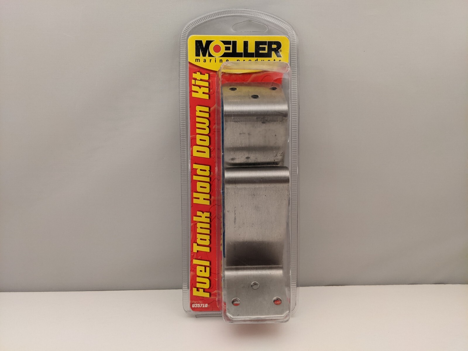 MOELLER MARINE Fuel Tank Hold Down Kit 4 Aluminum Brackets Part