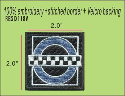 RAINBOW SIX ** CLASH **  2'' PATCH WITH HOOK BACKING  - RBSIX118V