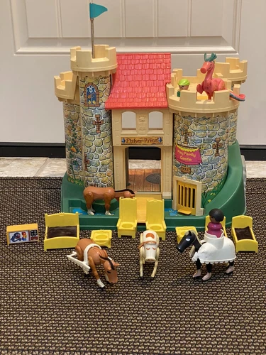 VTG (1974-1977) Fisher-Price Little People #993 Play Accessories -No Castle