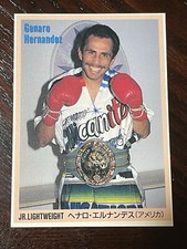 Japan World Boxing Genaro Hernandez Card
