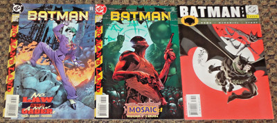 1999 2000 DC COMICS BATMAN #563 565 576 NO MAN'S LAND BOB GALE RUCKA LARRY HAMA