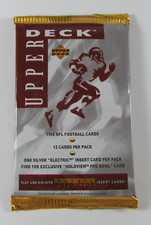 ONE (1) 1994 UPPER DECK RETAIL FOOTBALL PACK - 12 CARDS - FACTORY SEALED