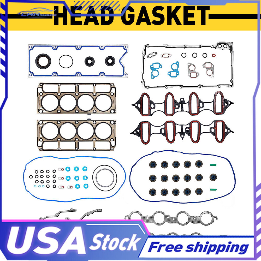 Head Gasket Set Kit Fit 2004-06 Chevrolet Avalanche 1500 1500 Express 2500 3500