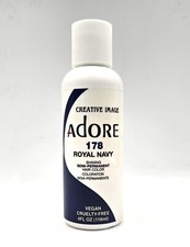 Creative Image Adore Shining Semi Permanent Hair Color, Royal Navy 178 4 Oz NEW
