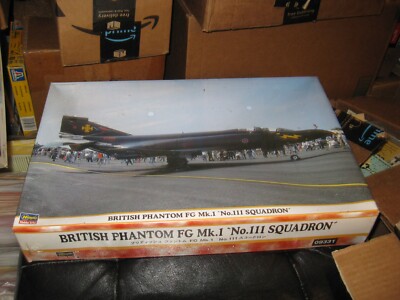 Sealed British Phantom FG Mk.I 'No.111 Squadron' by Hasegawa in 1