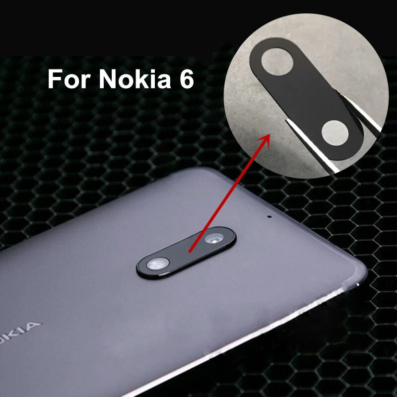 Rear Back Camera Glass Lens Cover For Nokia 8 7 Plus 6.1 X6 X5 With Adhesive  - Image 4 of 4