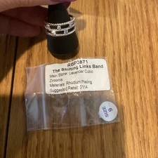 BOMB PARTY O G RBP3871. “ THE SHIFTING LINKS BAND”. SIZE 9