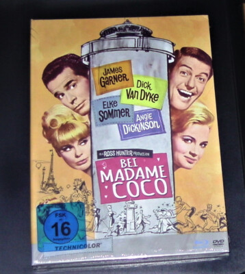BEI MADAME COCO  ELKE SOMMER LIMITIERTES MEDIABOOK BLU RAY + DVD + BOOKLET NEU