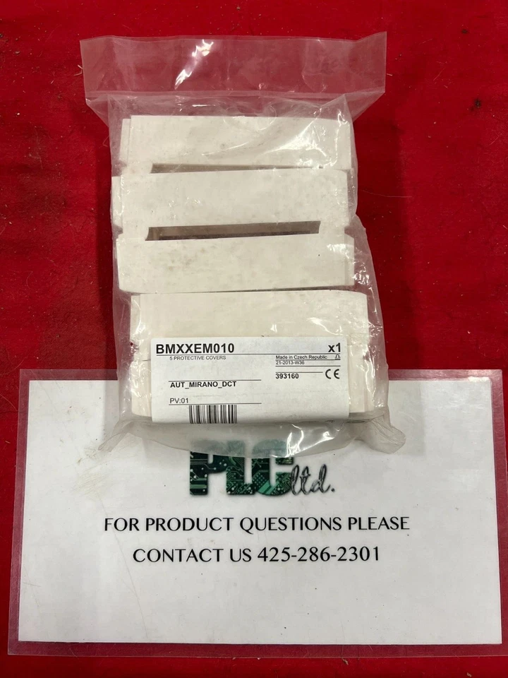 BMXXEM010 Paquete De 5 MODICON M340 Cubierta Protectora - Imagen 2 de 2