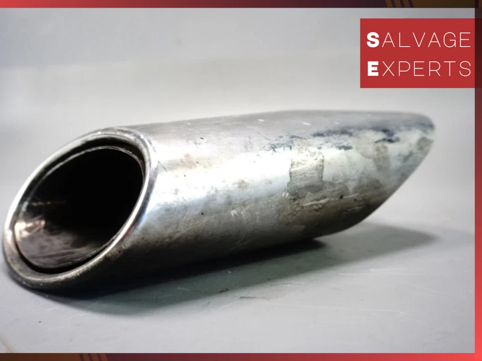 Parachoques trasero derecho Mercedes W204 C350 E350 2008-2016 puntas silenciador escape fabricante de equipos originales Foto 4 de 4